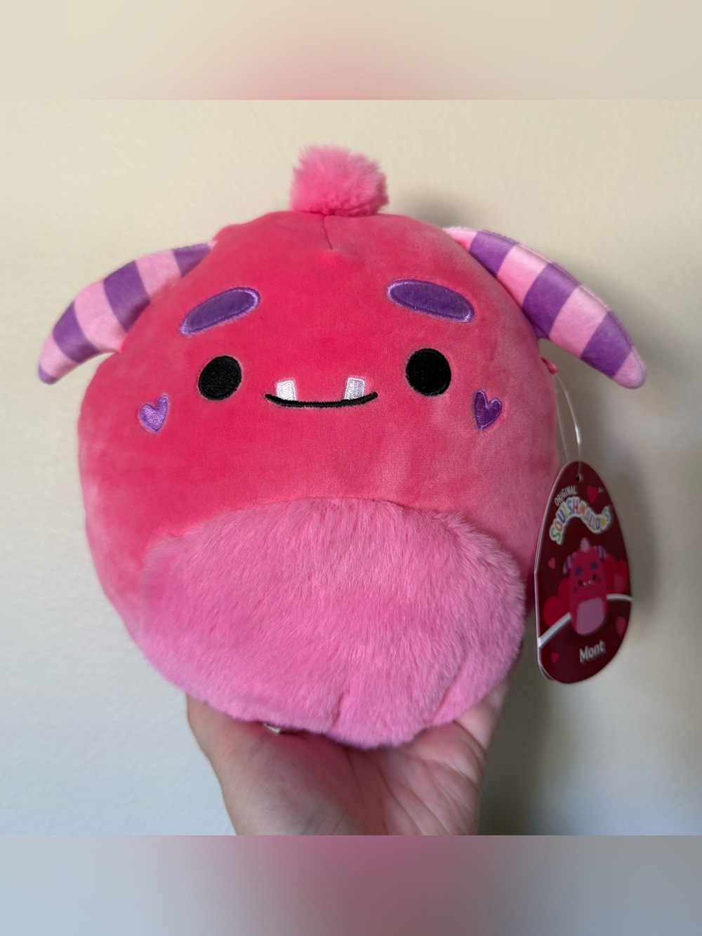 NWT 8” Mont the Love Monster Squishmallow